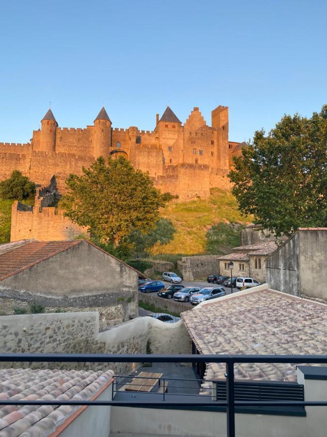 La Terrasse De La Tour Pinte. Apartment Carcassonne Exterior foto